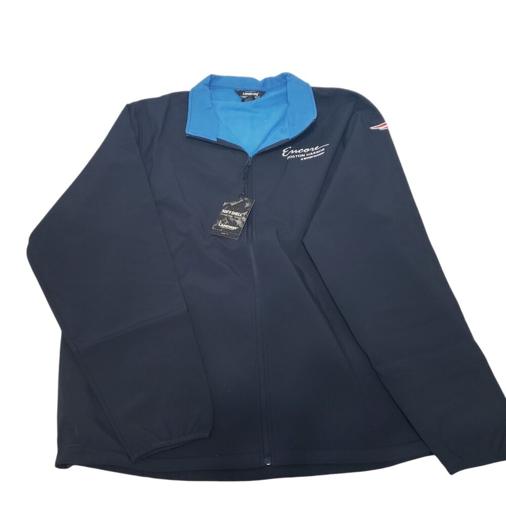 NE Patriots Jacket Mens 4XL Blue Encore Casino Landway Soft-Shell Alta 9000 NEW